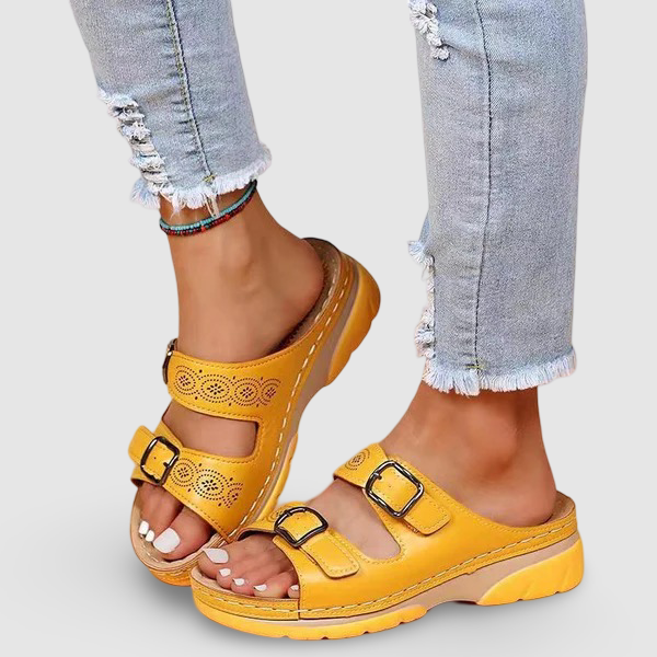 Georgiana - Orthopaedic Wedge Sandals