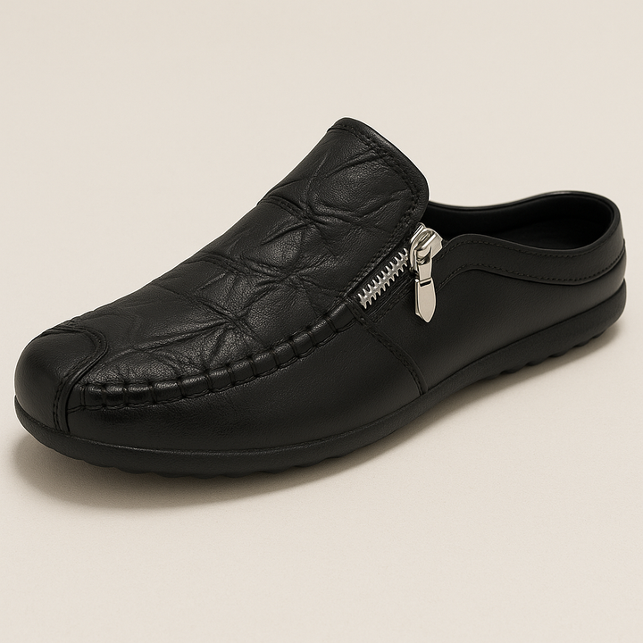 Comfortable Men’s Leather Loafers – Easy Slip-On Style