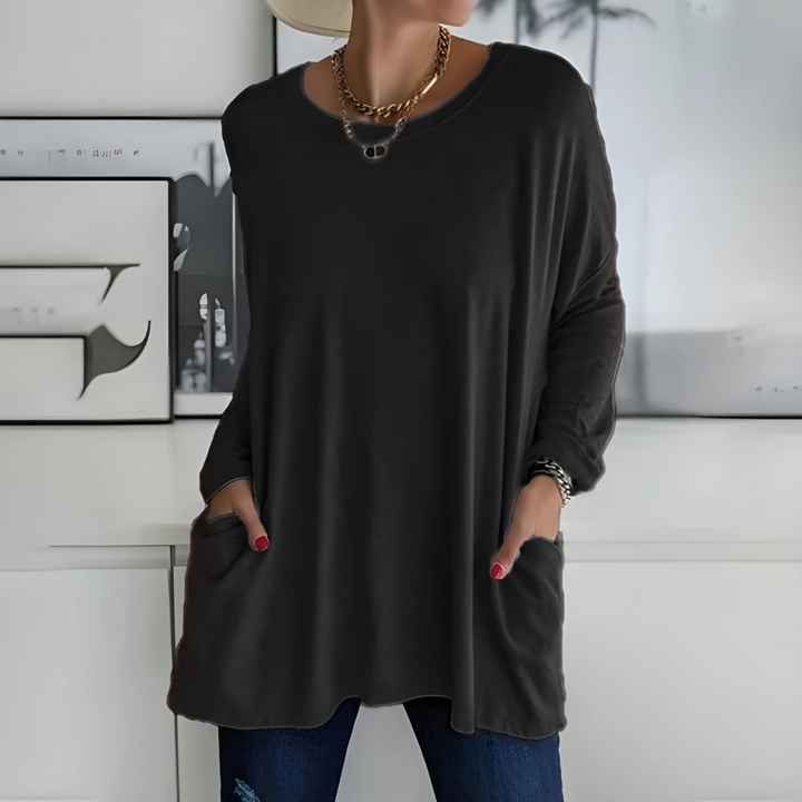 Daisy | Relaxed Long Sleeve Top