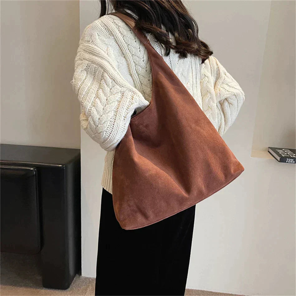 Women's Hobo Tote Shoulder Bag - Casual Everyday Style