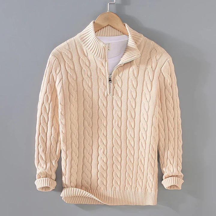 MILANO COTTON KNIT SWEATER