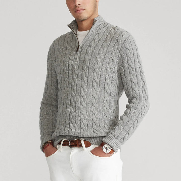 MILANO COTTON KNIT SWEATER