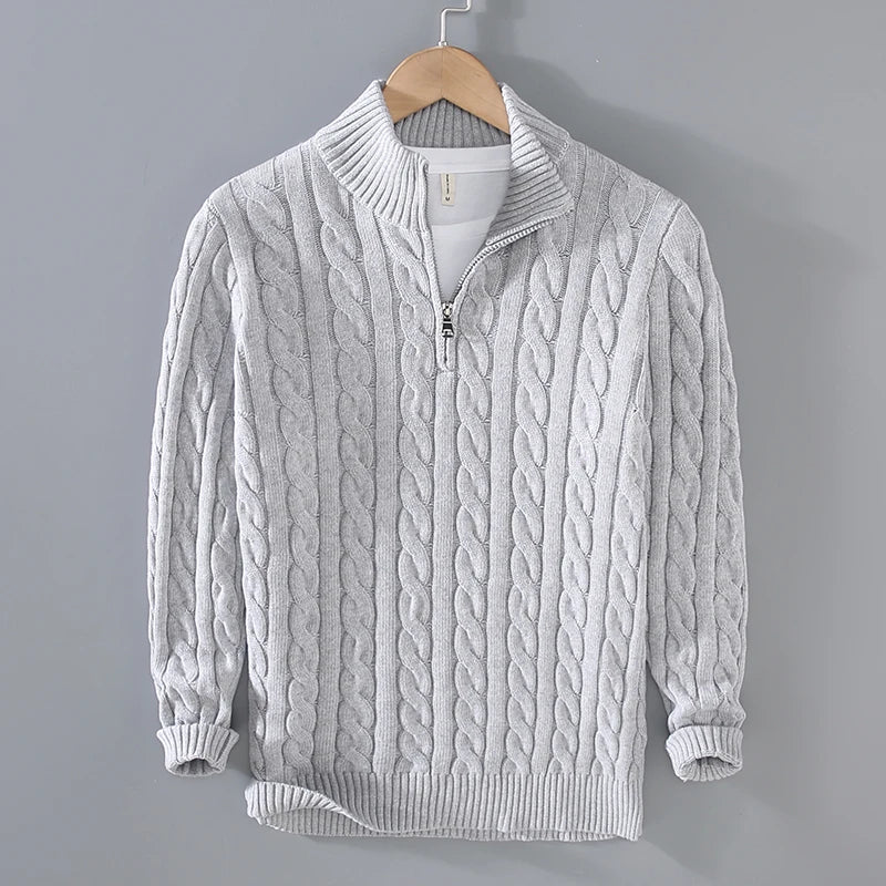 MILANO COTTON KNIT SWEATER