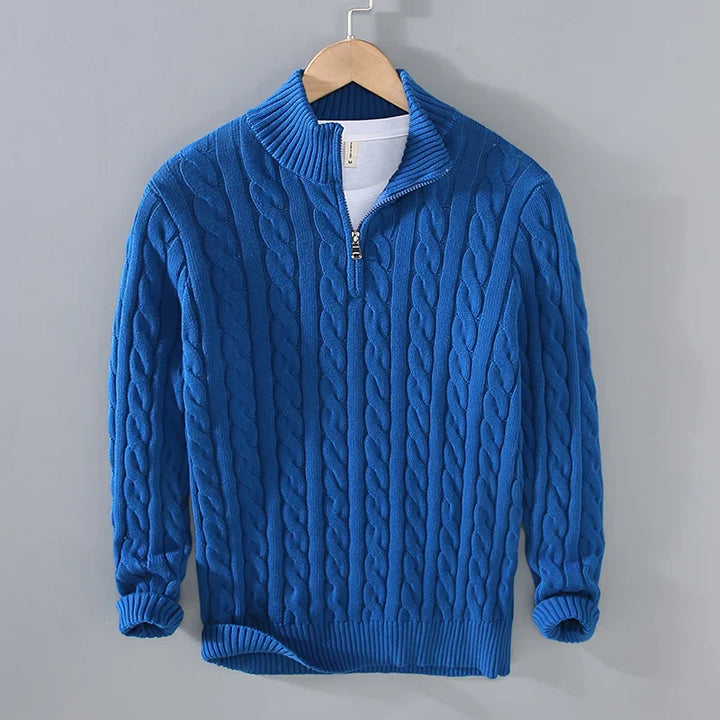 MILANO COTTON KNIT SWEATER