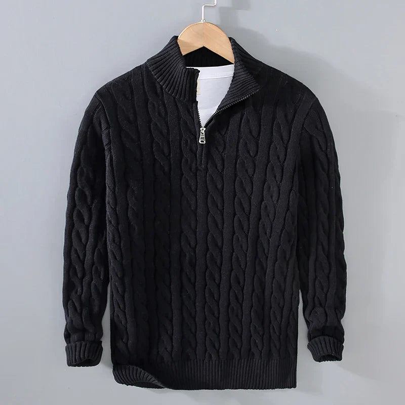 MILANO COTTON KNIT SWEATER