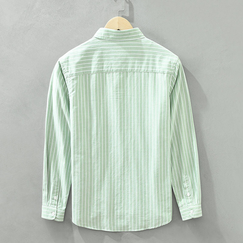 EDWARD™ | Striped Shirt in Premium Linen