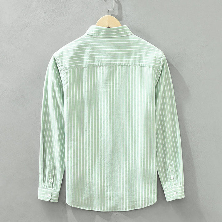 EDWARD™ | Striped Shirt in Premium Linen