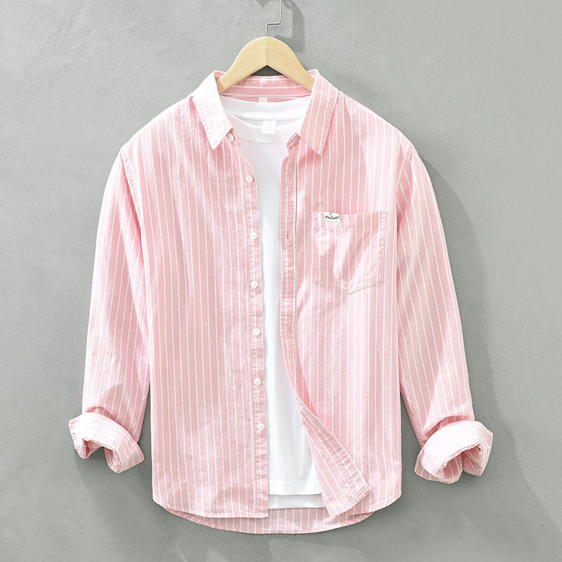 EDWARD™ | Striped Shirt in Premium Linen