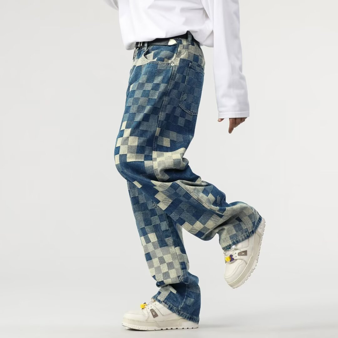 MOSAIC DENIM JEANS