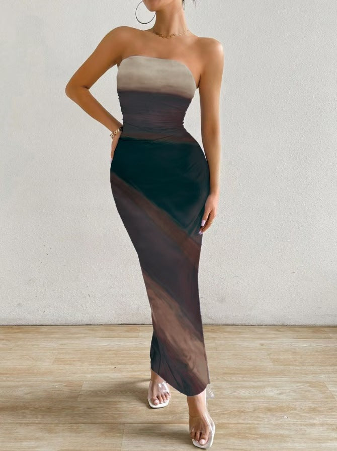 MAELLE™ - Timeless Strapless Ruched Bodycon Dress