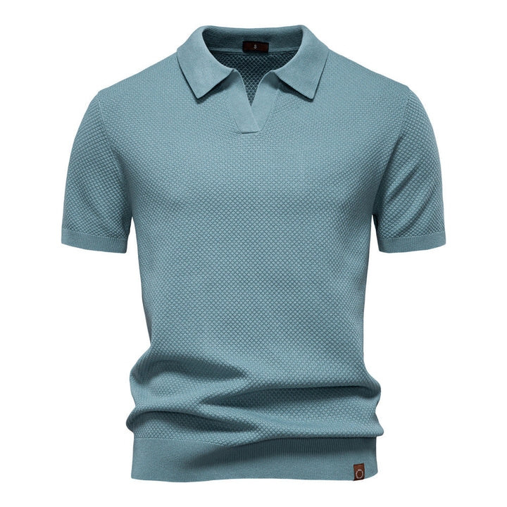 Edward – Textured Polo Shirt