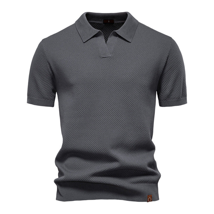 Edward – Textured Polo Shirt