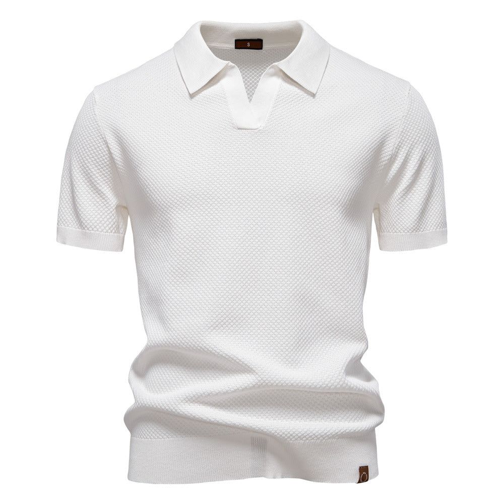 Edward – Textured Polo Shirt
