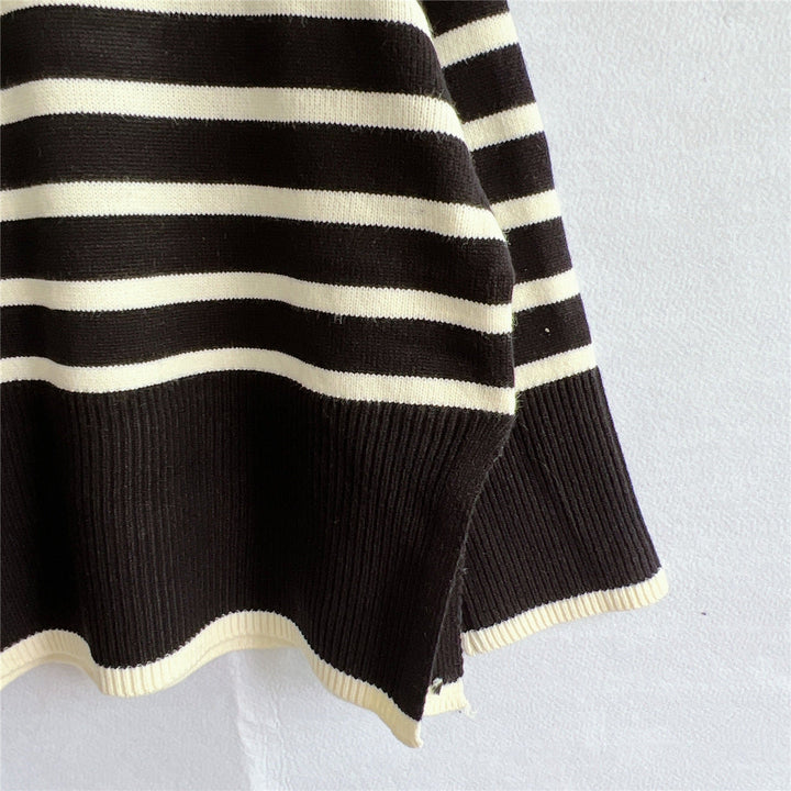 Cara | Striped Knit Sweater for Comfort and Style