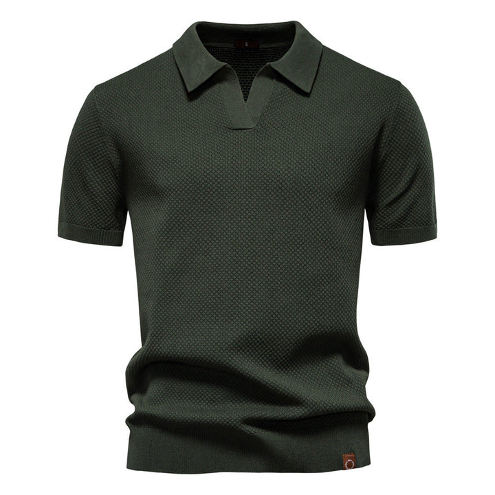 Edward – Textured Polo Shirt