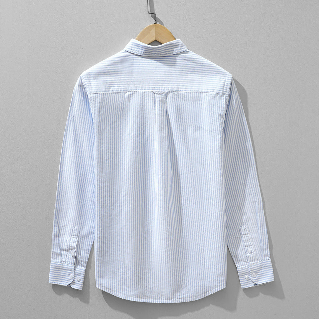 TOULOUSE STRIPED LINEN SHIRT