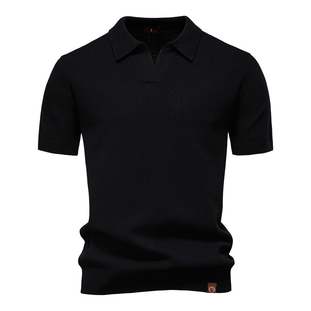 Edward – Textured Polo Shirt