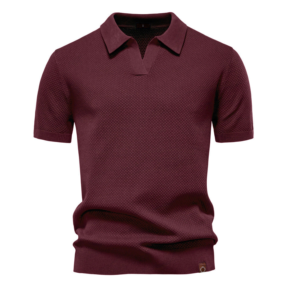 Edward – Textured Polo Shirt