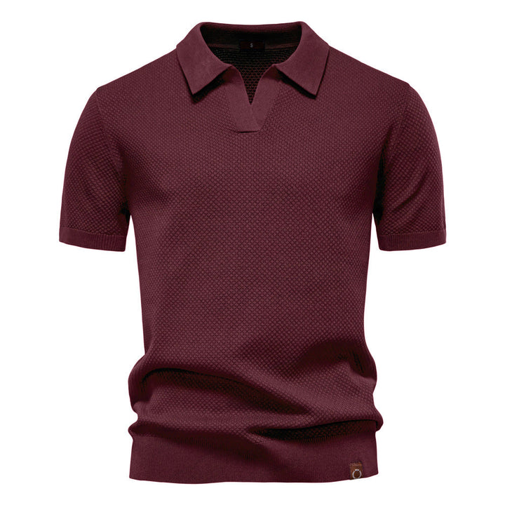 Edward – Textured Polo Shirt