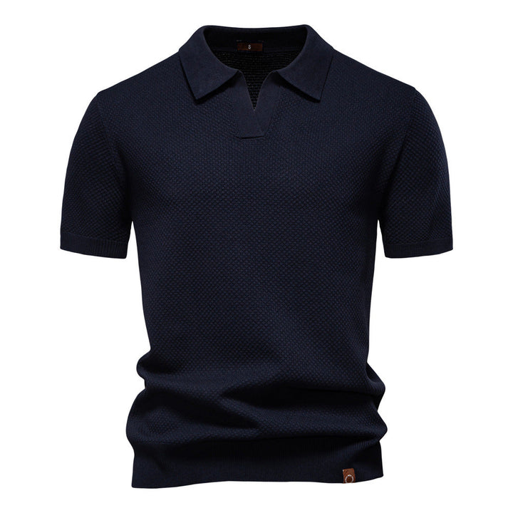 Edward – Textured Polo Shirt