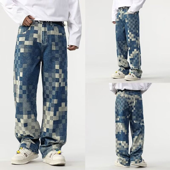 MOSAIC DENIM JEANS