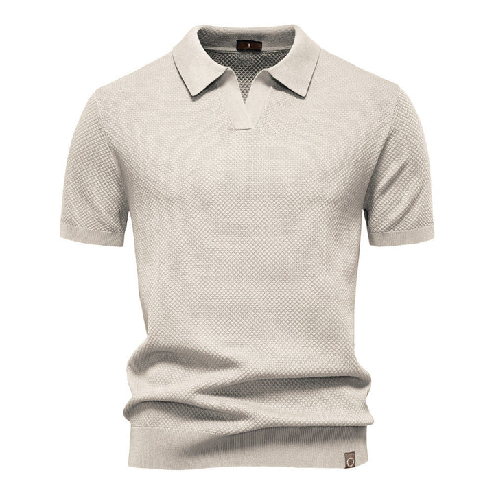 Edward – Textured Polo Shirt