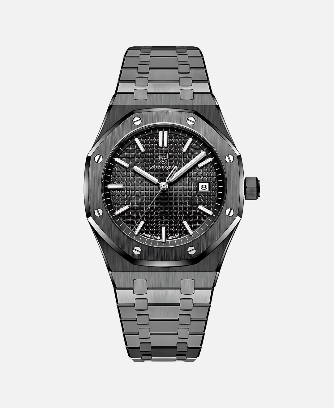 Durable Stainless Steel Wrist Watch for Men