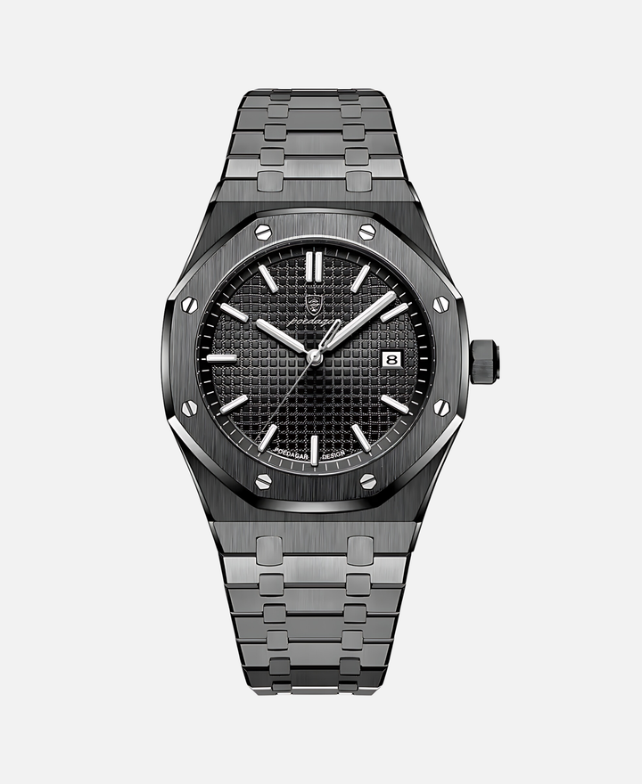 Durable Stainless Steel Wrist Watch for Men