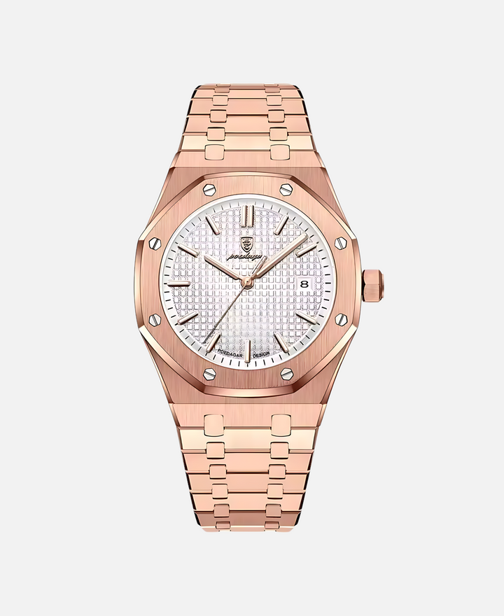 Durable Stainless Steel Wrist Watch for Men