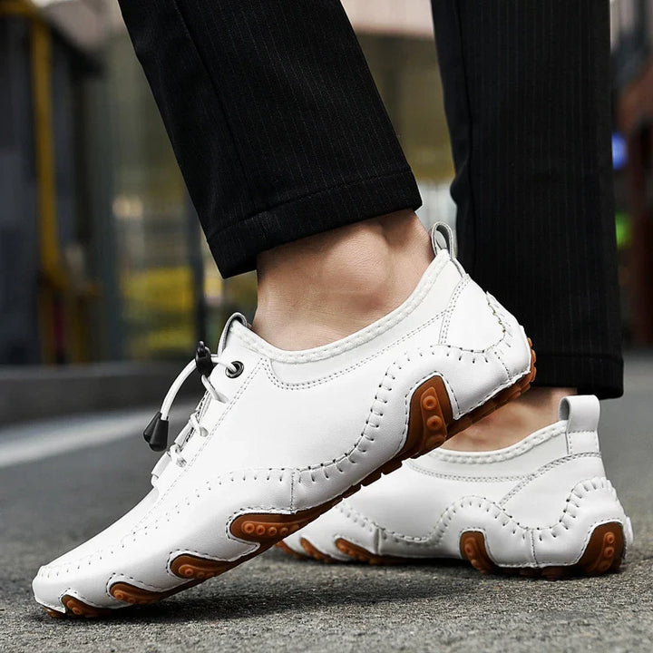 WHITEHAVEN LACE LEATHER SNEAKER