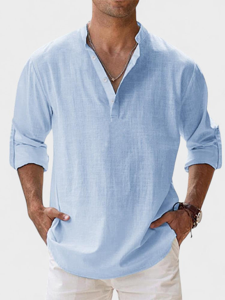 DAVID | Breathable linen shirt
