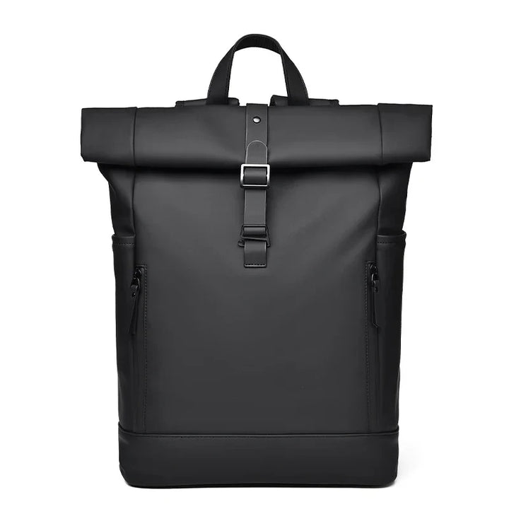 Men's Large Rolltop Travel Backpack - Waterproof & Organised
