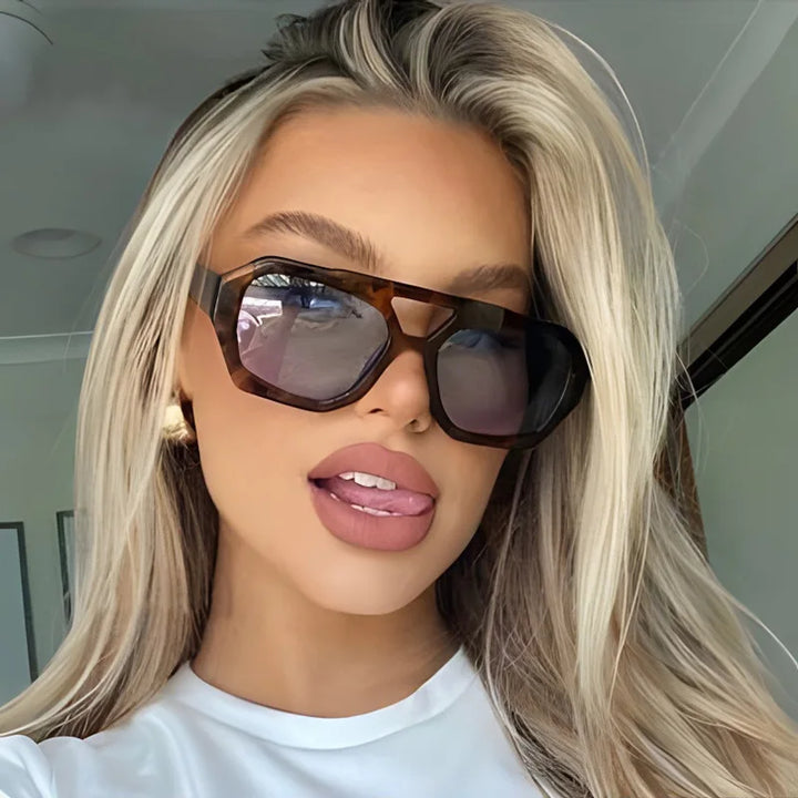 Irregular Square UV400 Sunglasses for Women