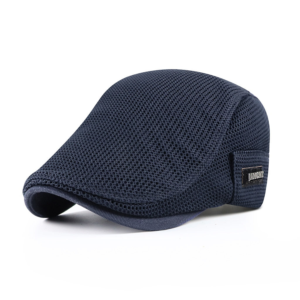 Men's Breathable Adjustable Cap - Stylish Sports Outdoor Hat