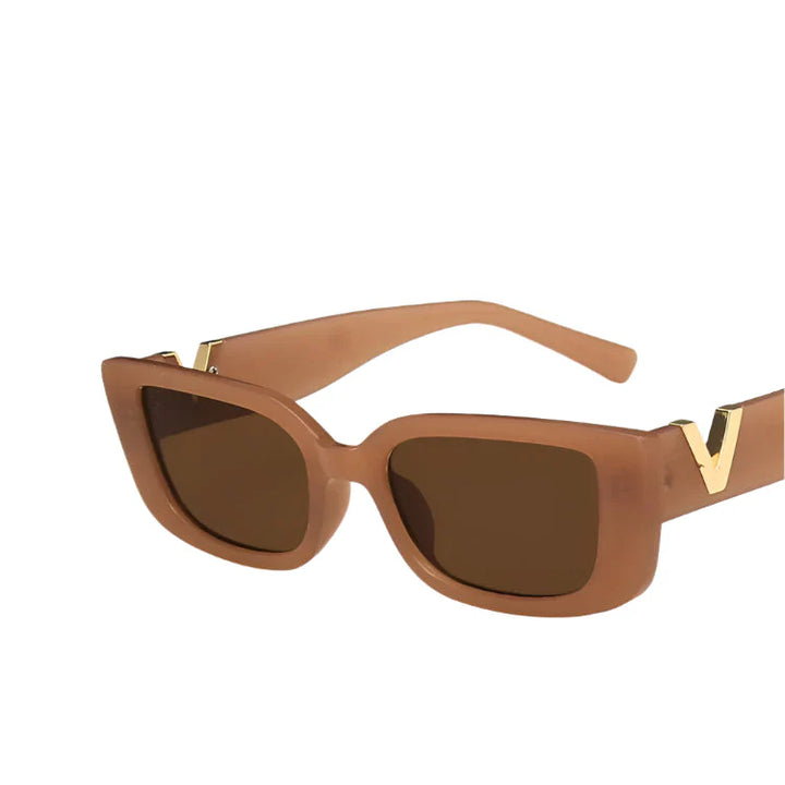 Retro Rectangle UV400 Sunglasses for Women