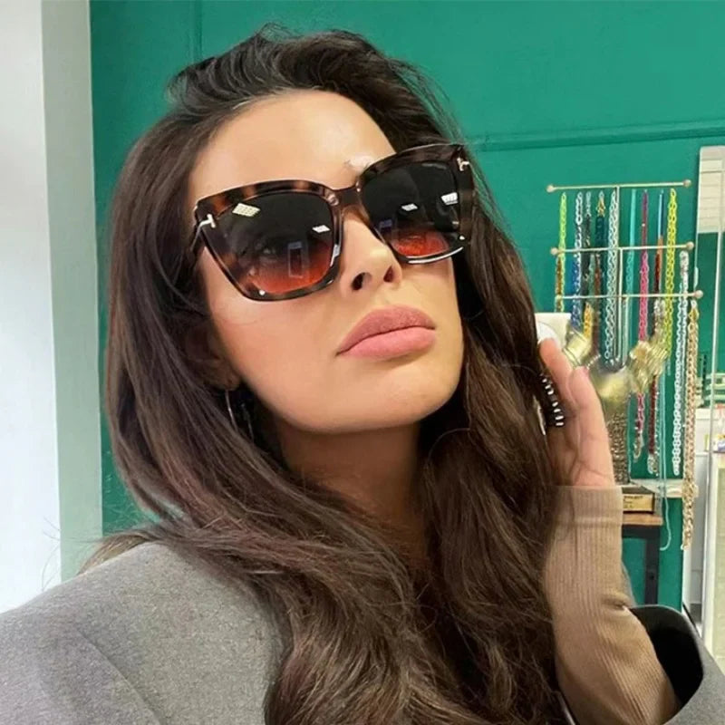 Oversized Cat Eye UV400 Sunglasses for Women