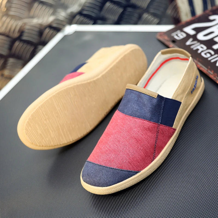 LUCA CANVAS LOAFERS