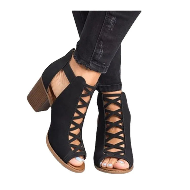 Katherine - Sandals With Heel