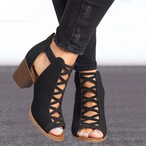 Katherine - Sandals With Heel