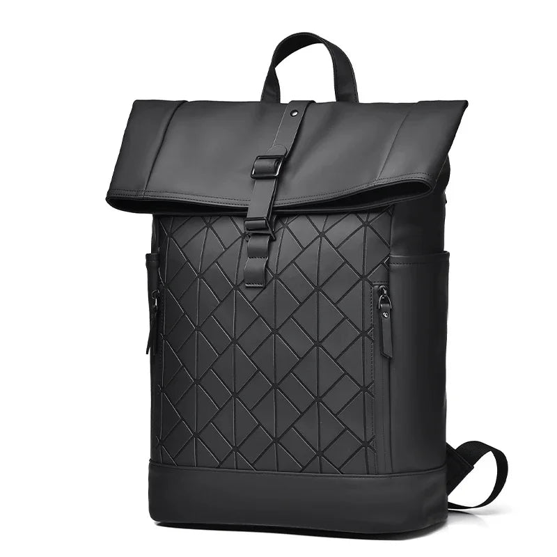 Men's Large Rolltop Travel Backpack - Waterproof & Organised