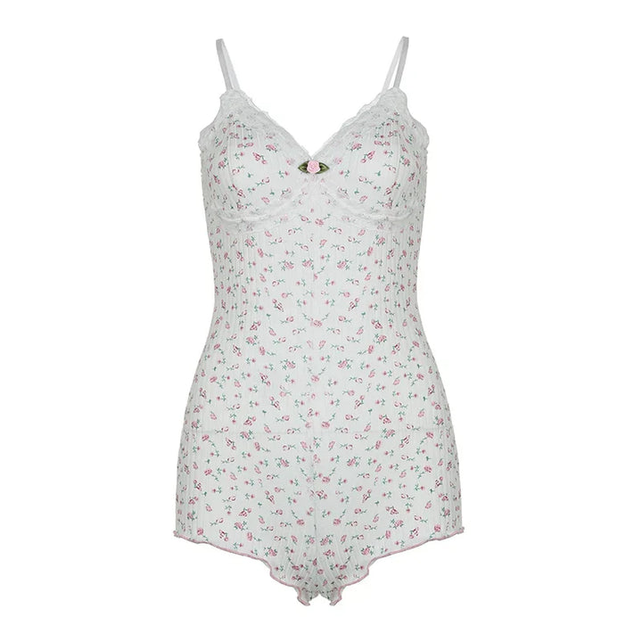 JOY™ – Dreamy Floral Sleeveless Bodysuit