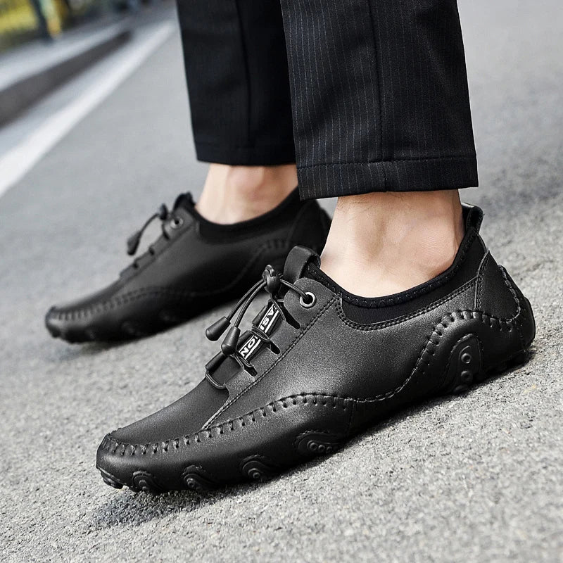 WHITEHAVEN LACE LEATHER SNEAKER