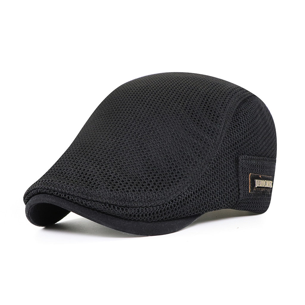 Men's Breathable Adjustable Cap - Stylish Sports Outdoor Hat