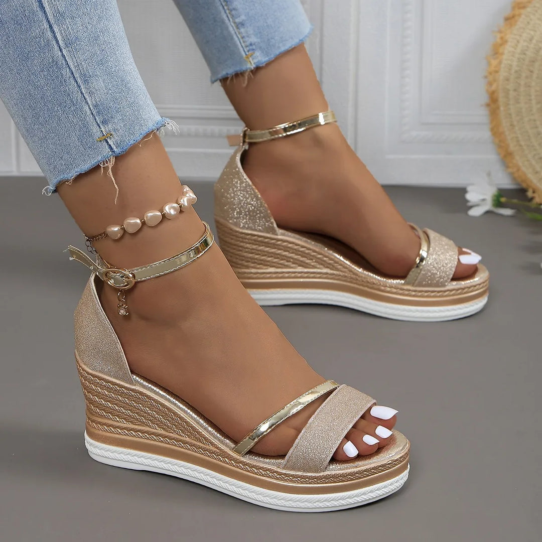 Cecilia – Comfortable Wedge Sandals