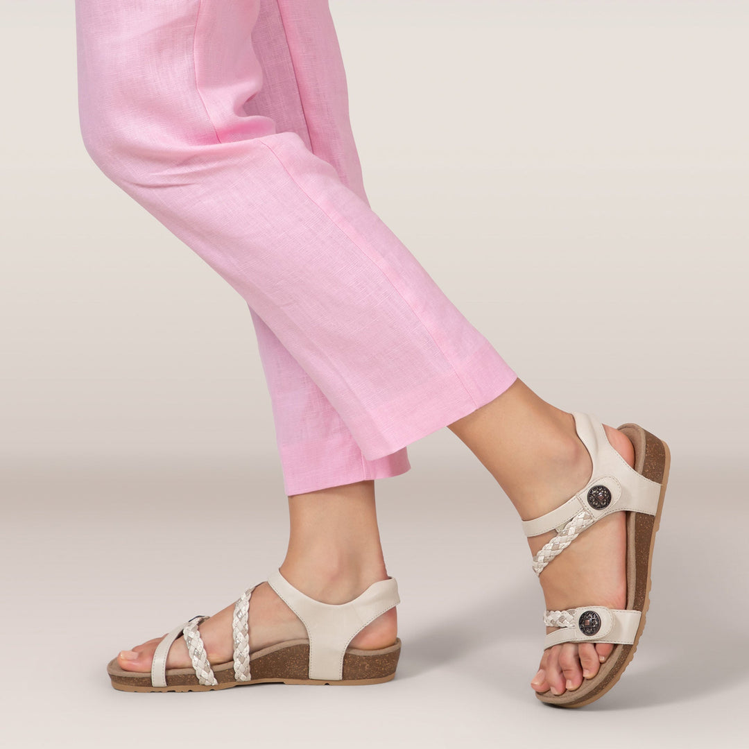 Rose – Braided Strap Sandals
