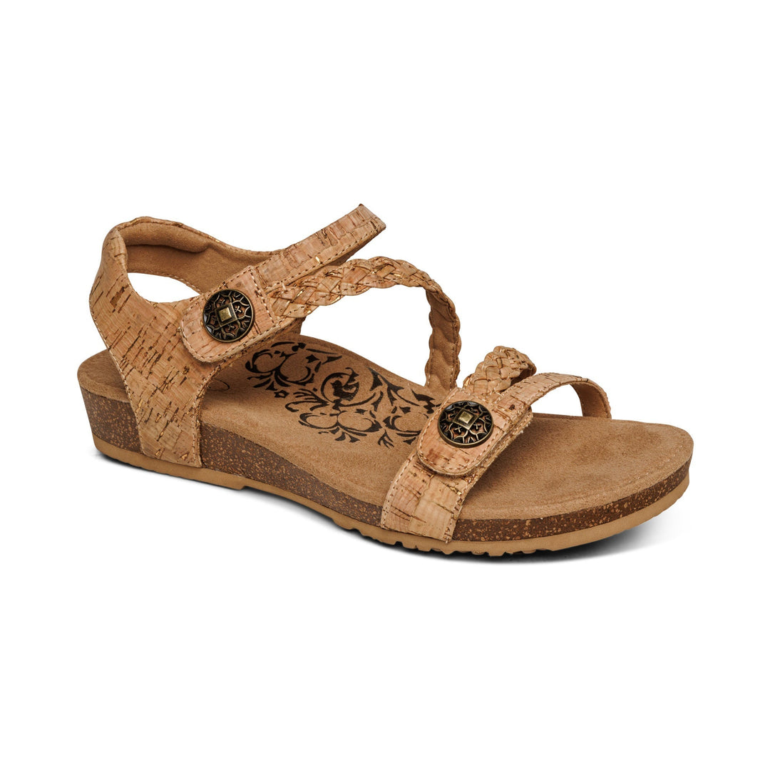 Rose – Braided Strap Sandals