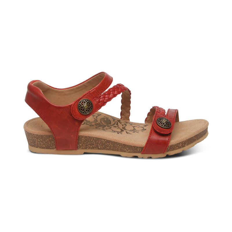 Rose – Braided Strap Sandals