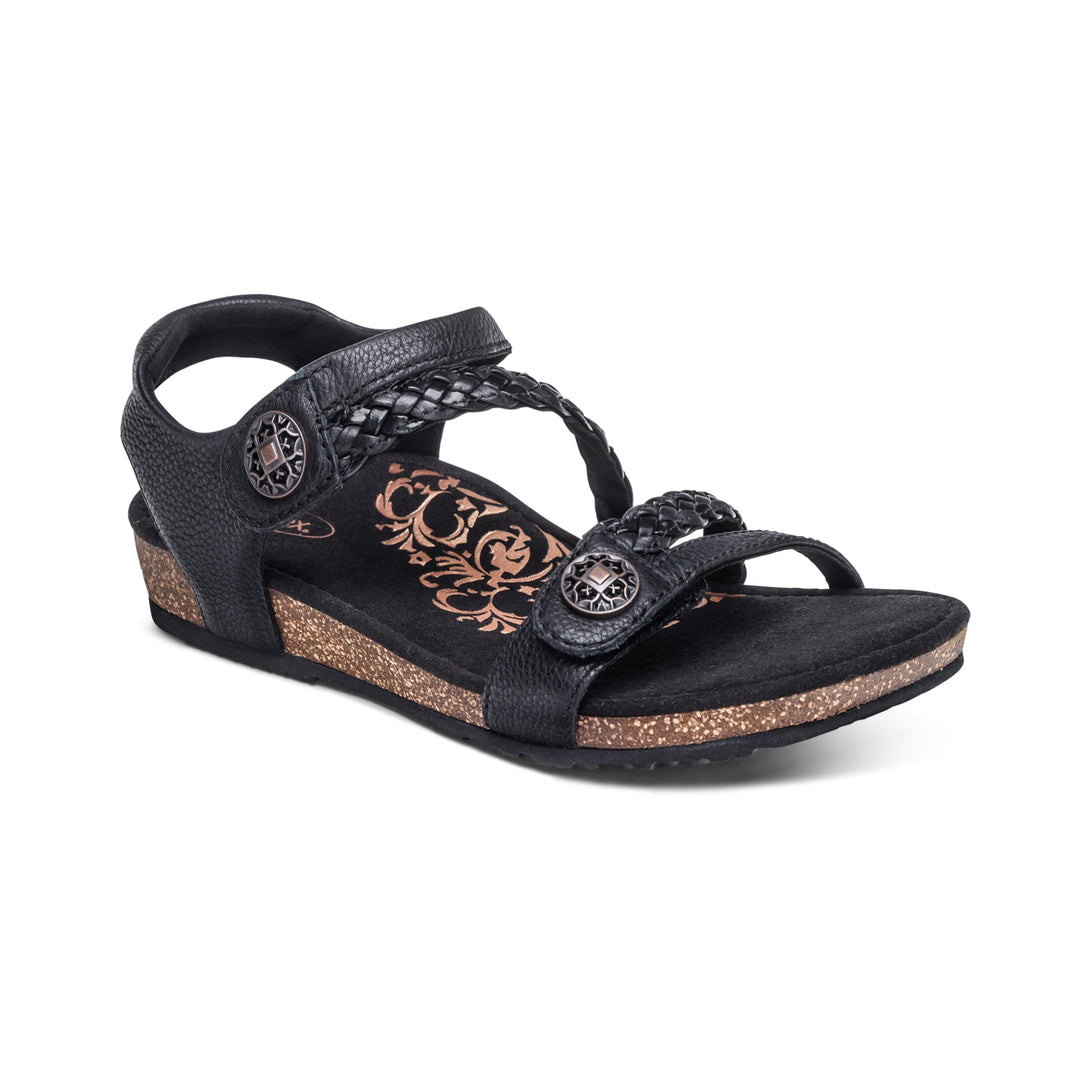 Rose – Braided Strap Sandals