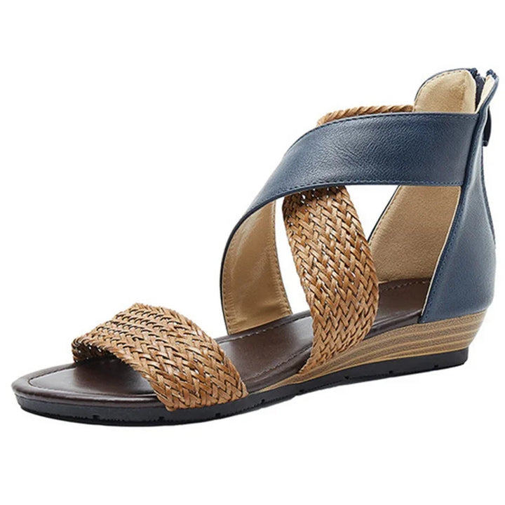 Diana - Woven Leather Sandals
