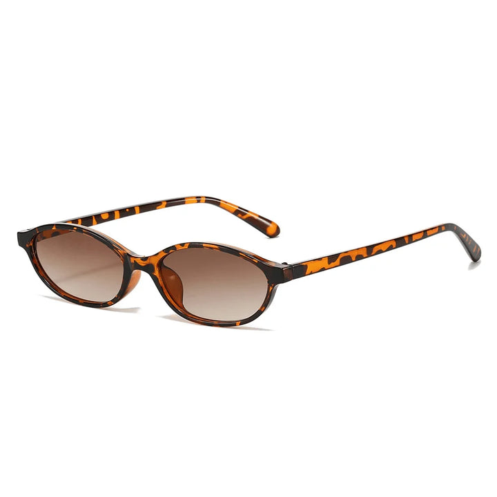Stylish Oval Frame UV400 Sunglasses for Women